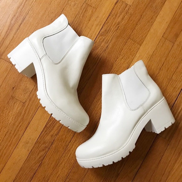 Steve Madden Shoes - Steve Madden Leather Rumi Platform Boots